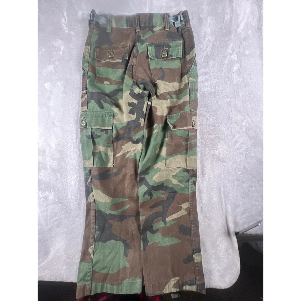 Tru-Spec Woodland Camo Cargo Pants Military BDU Tactical Trousers 25x26